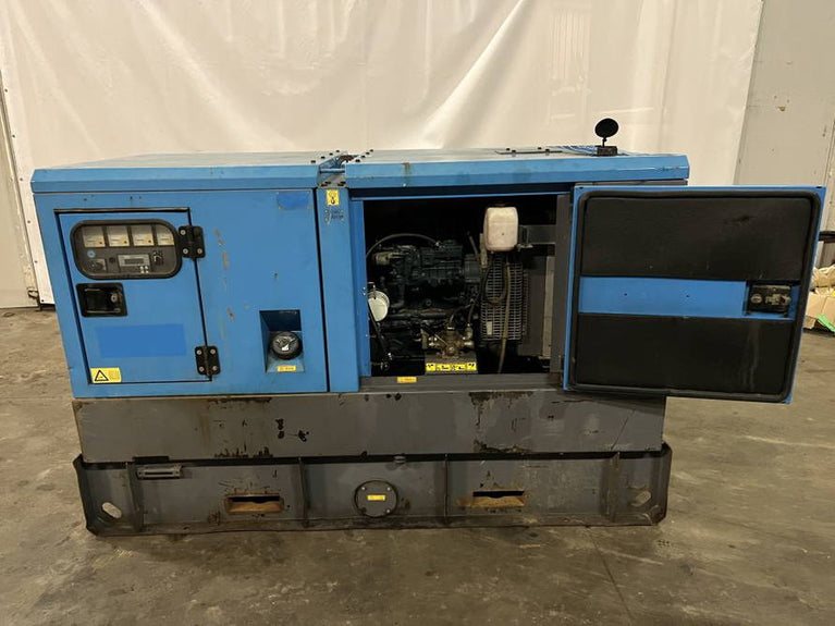 Atlas Copco QAS 40 40 kVA generatorset aggregaat stroomgroep.