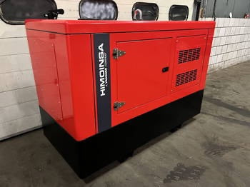 Himoinsa HYW 35 kVA Aggregaat YANMAR 4TNV98 Generatorset stroomgroep Notstromaggregat super geluidgedempt