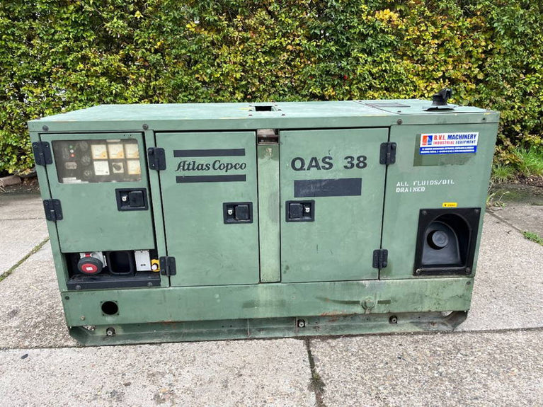 Atlas Copco QAS 40 kVA Yanmar Generatorset Aggregaat Stroomgroep