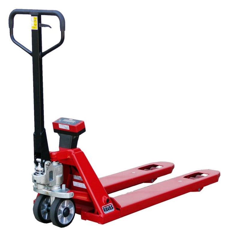RAVAS-1100 – PALLETWAGEN MET WEEGSCHAAL