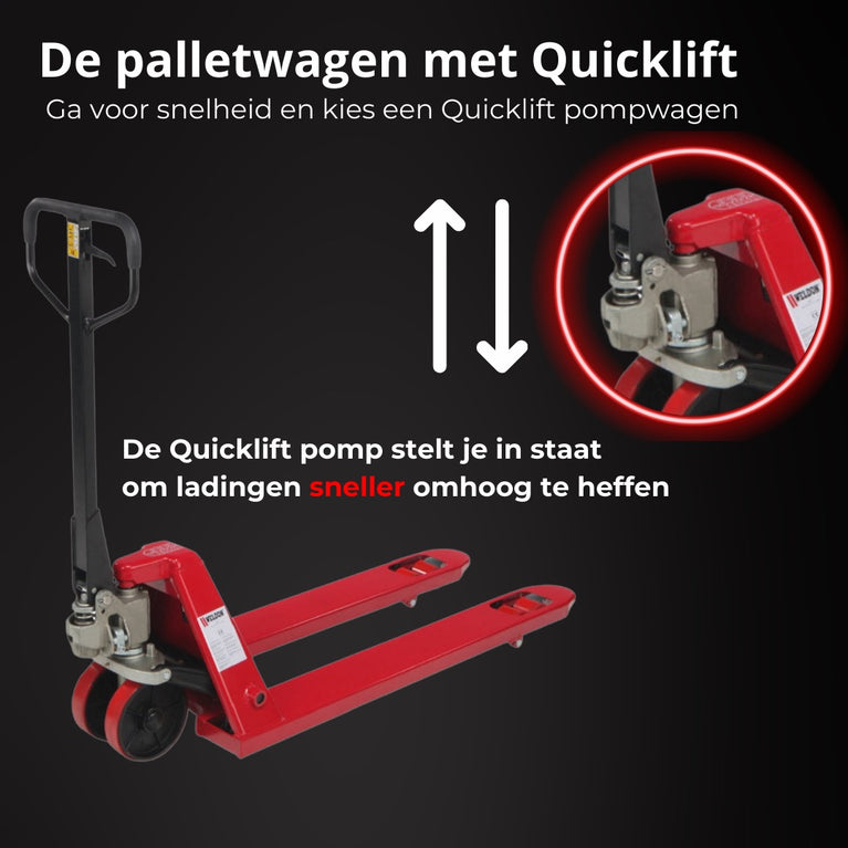 WELDON PALLETWAGEN QUICKLIFT – 2500KG