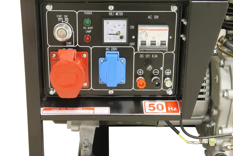 Valkenpower Diesel generator set open type 230V/400V 5kW