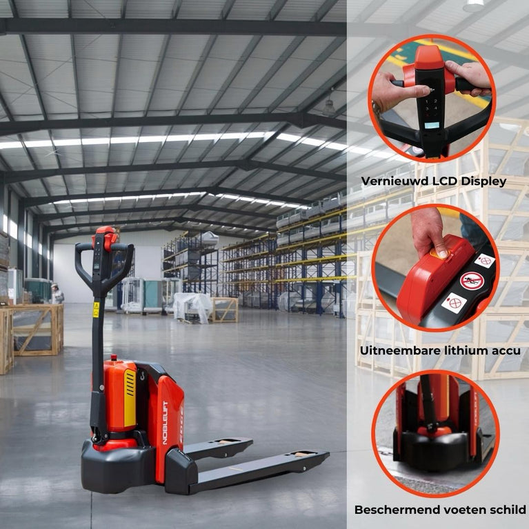 PTE15N-EDGE ELEKTRISCHE POMPWAGEN LI-ION – 1500KG PRO