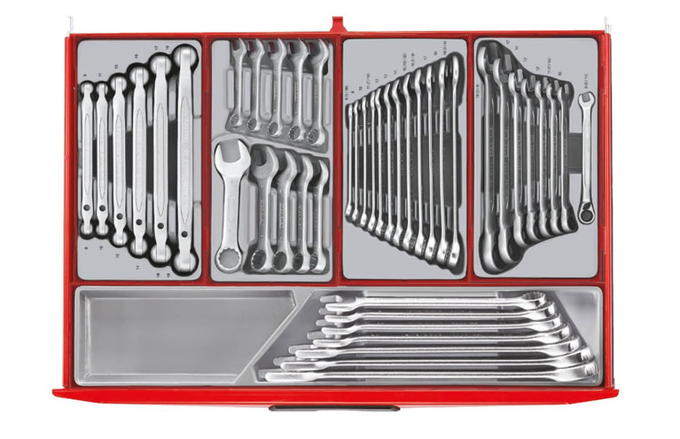 Teng Tools Gevulde Gereedschapswagen – 1011-delig – 16 Laden – Rood