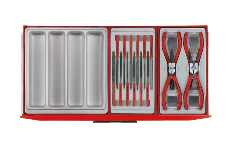 Teng Tools TCMM1011NBK Gevulde Gereedschapswagen – 1011-delig – 16 Laden – Zwart
