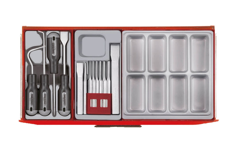 Teng Tools TCMM1011NBK Gevulde Gereedschapswagen – 1011-delig – 16 Laden – Zwart