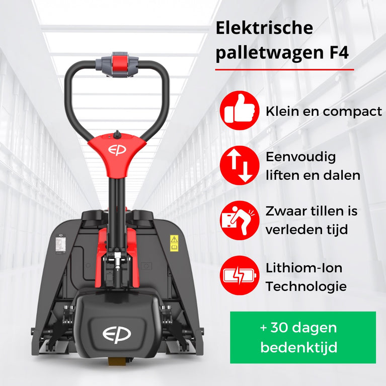 F4 ELEKTRISCHE POMPWAGEN LI-ION – 1500KG