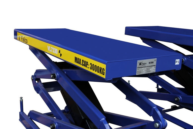 Dubbele schaarlift inbouw 3000kg 400V