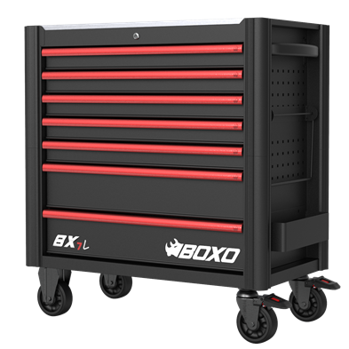 BOXO BX7L Gereedschapwagen 7 laden RODE HGREEP