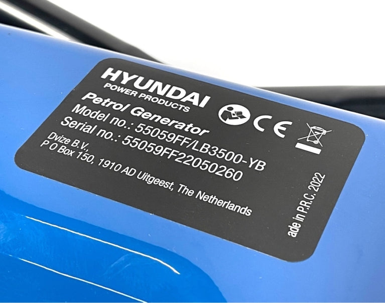 Benzine generator - HYUNDAI 55059FF