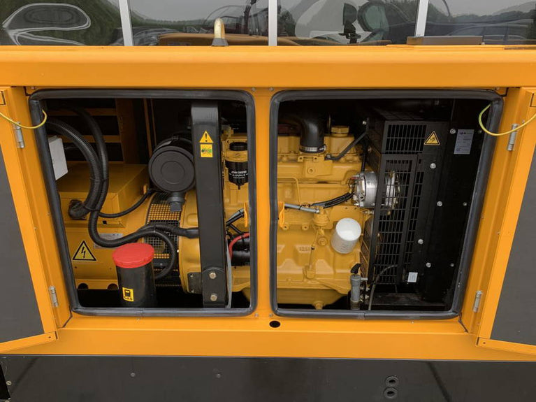 John Deere Inmesol 4039DF008 Leroy Somer 40 kVA Aggregaat Generator Stroomgroep Ex Noodstoom Nieuwstaat