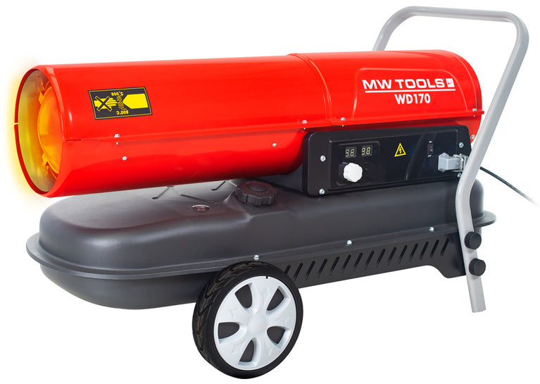 Warmeluchtblazer diesel 50kW MW Tools