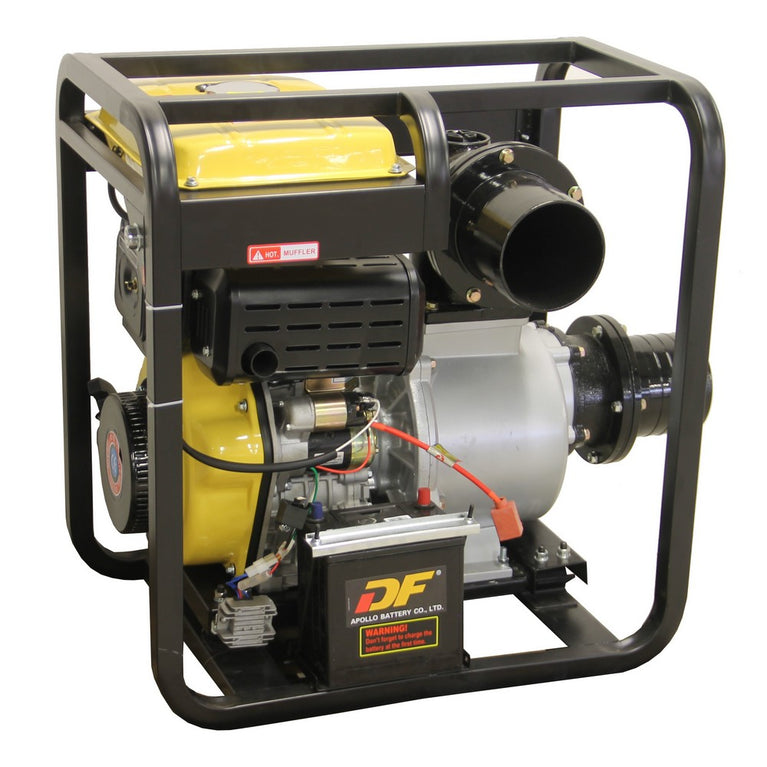 Diesel waterpomp 6'' 150mm elektrische start