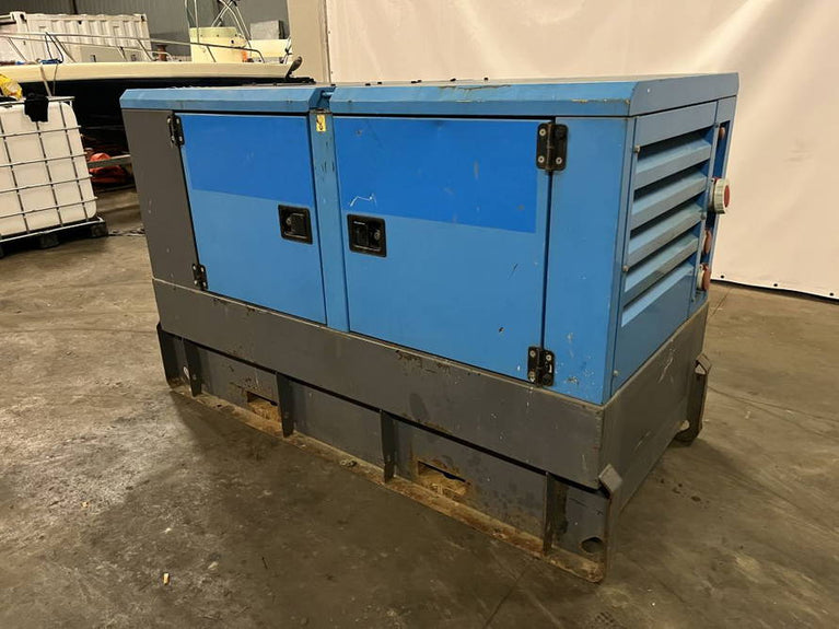 Atlas Copco QAS 40 40 kVA generatorset aggregaat stroomgroep.