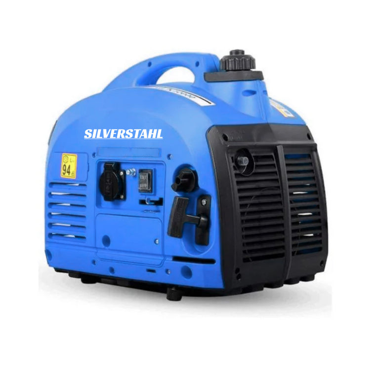 Silverstahl Silent 1500 Generator – 1500W, 4,1L tank (Extreem Stil, Draagbaar)