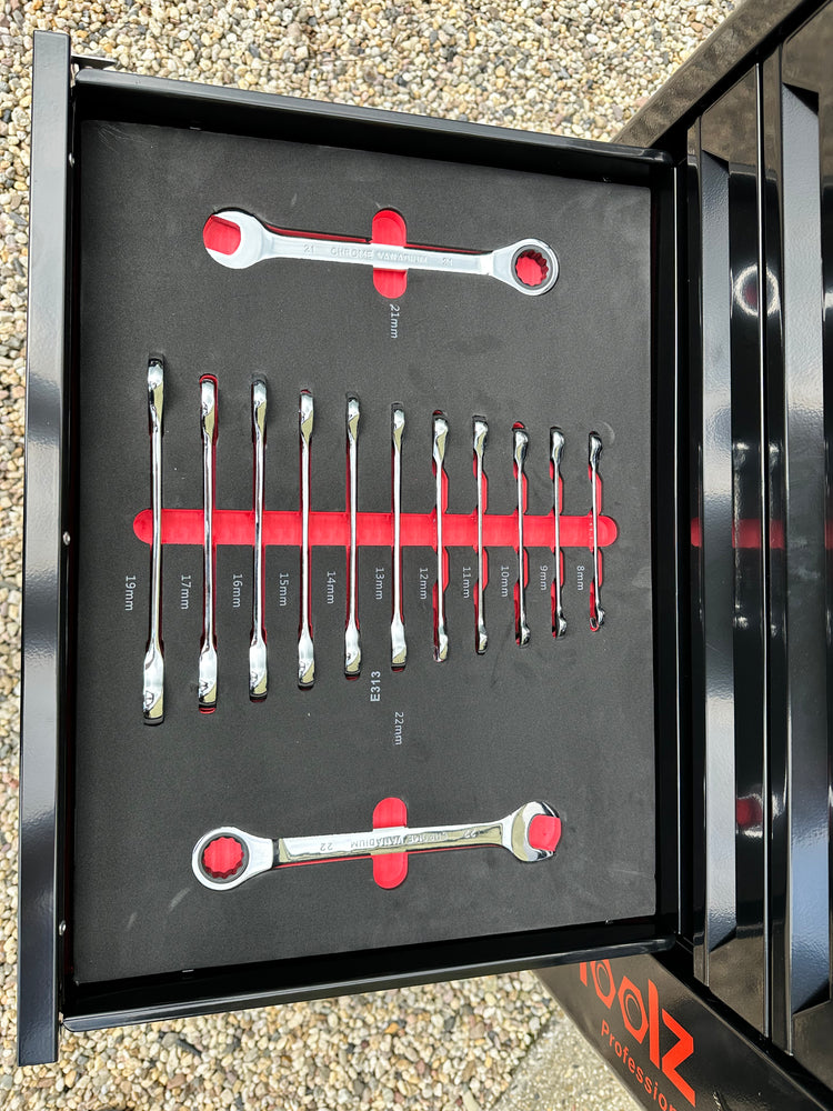 Ultratoolz Gereedschapswagen 7 lades gevuld