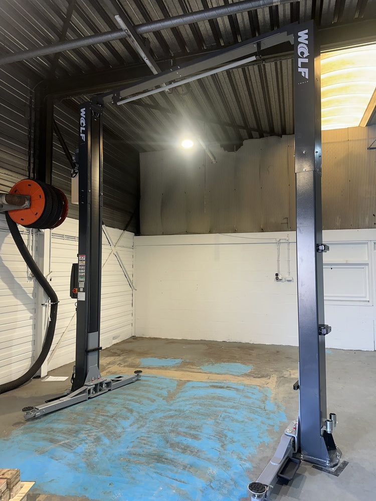 Wolf WL240B ECO LINE 2-Koloms Hefbrug 4000 kg – 400V Extra Hefhoogte