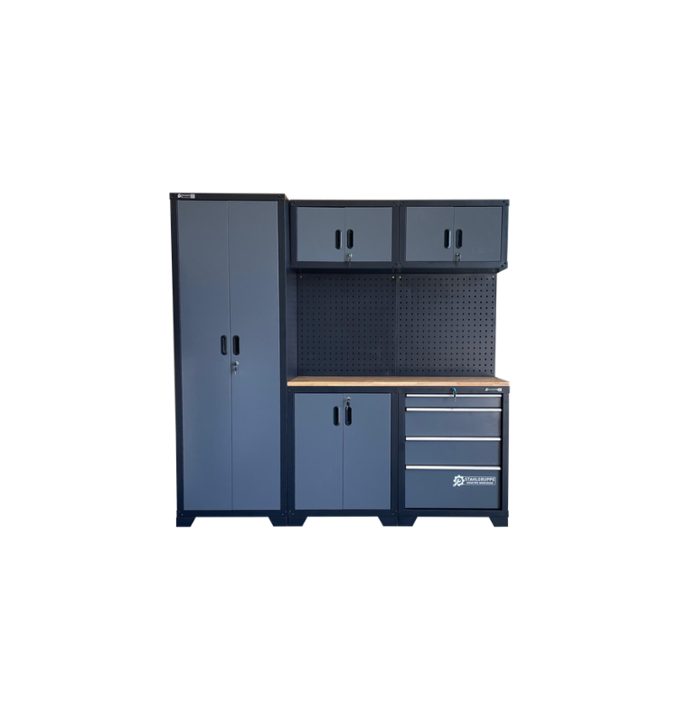 Modulaire Werkbank - Stahlgruppe