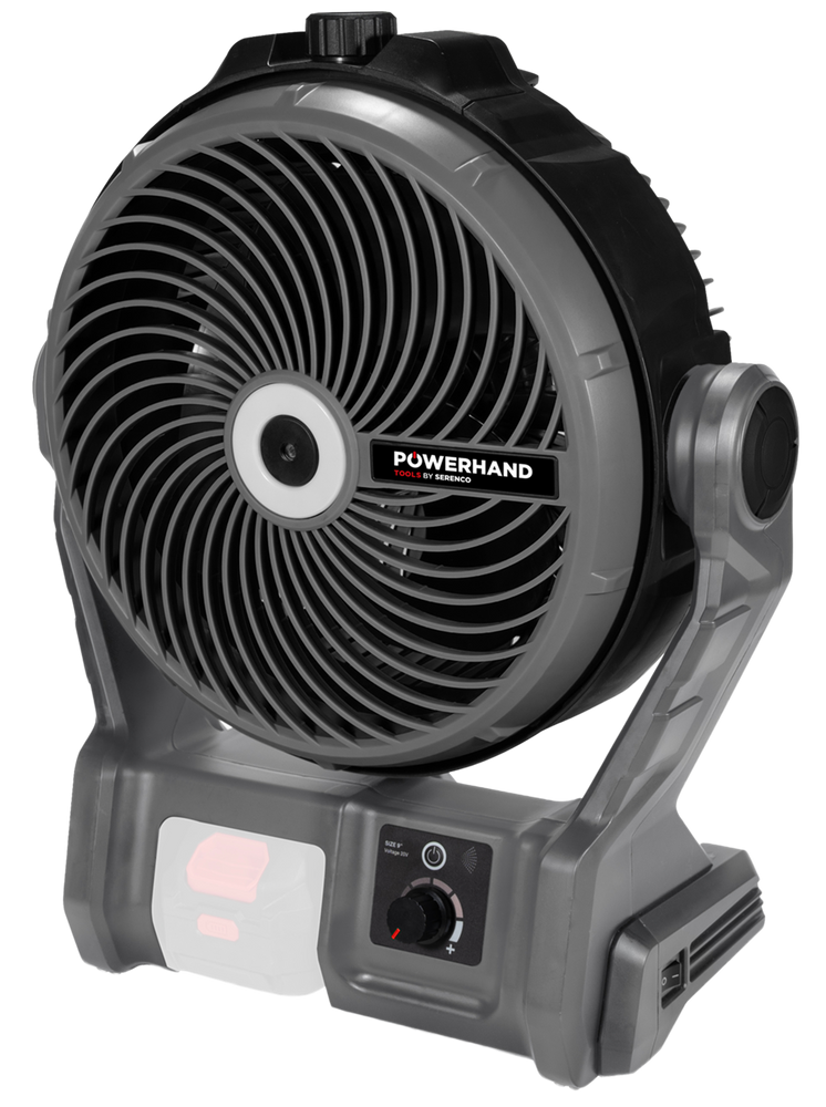Powerhand Ventilator met luchtbevochtiger 20 V