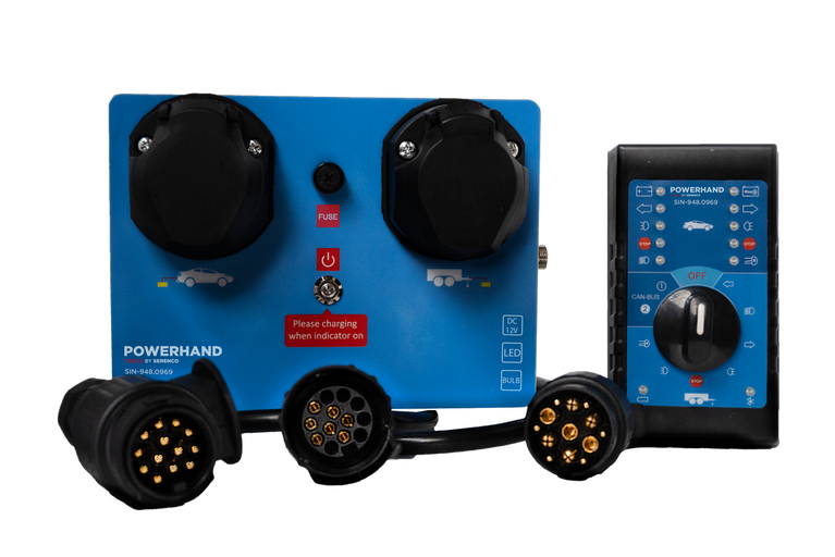 Trekhaakstekkerdoostester 7/13-polig