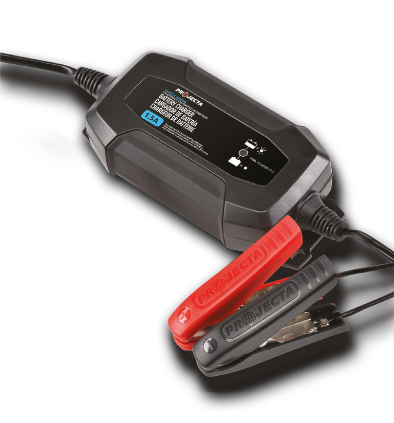 Projecta AC008 4 fase Automatisch acculader 0,8A, 12V