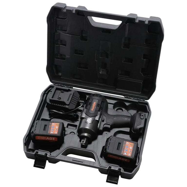 Accu slagmoersleutel 1/2'' 1700Nm incl. 2x 4Ah accu en lader