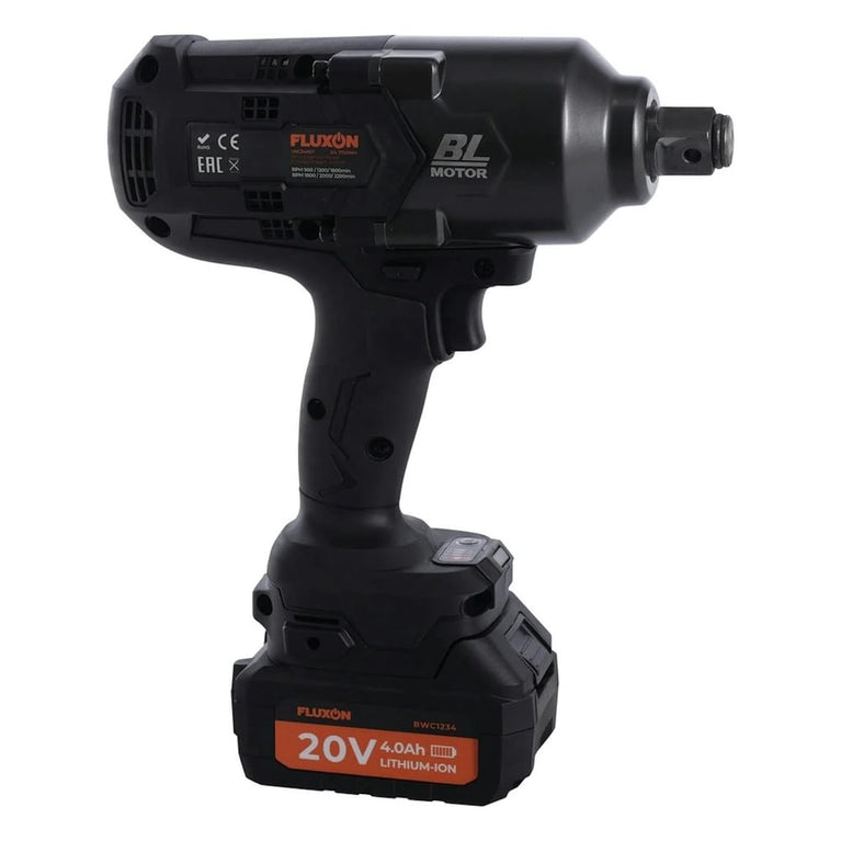Accu slagmoersleutel 1/2'' 1700Nm incl. 2x 4Ah accu en lader