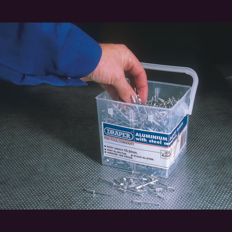 Blindklinknagel 4.0mm, 1200st