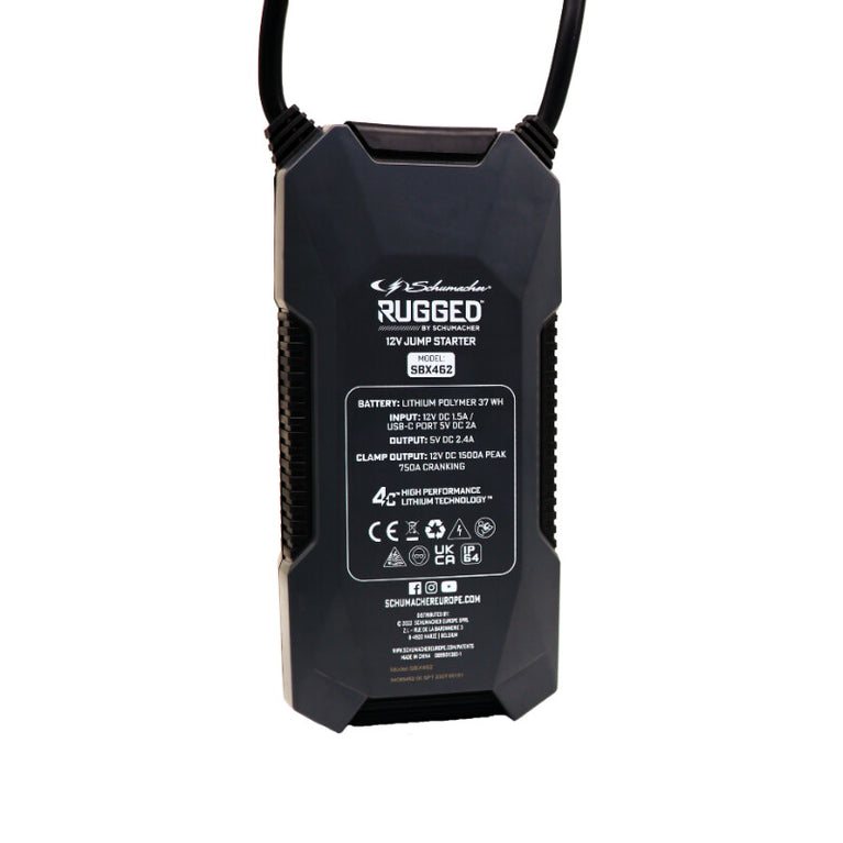 Booster Rugged Lithium SBX462 12V, 1500PA