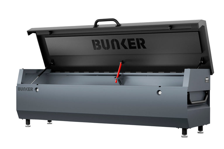 BUNKER Extra brede opbergbox T3, grijs