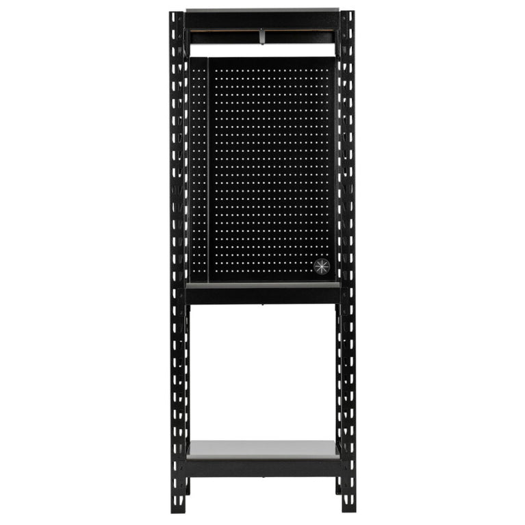 BUNKER Opbergrek met geperforeerde achterwand, 750x2210x520mm