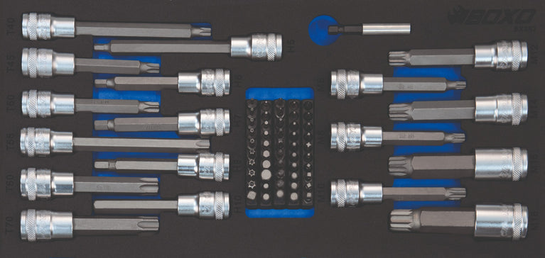 1/2" Bitdopsleutelset 69-dlg.