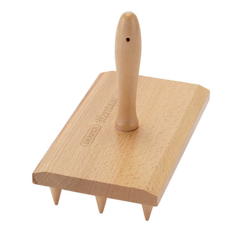 Draper Heritage houten multizaai‑dibber met 12 pinnen, 120 mm x 200 mm
