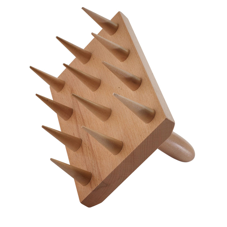 Draper Heritage houten multizaai‑dibber met 12 pinnen, 120 mm x 200 mm