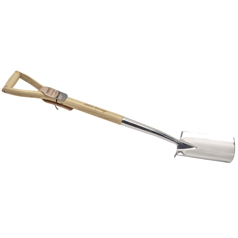 Draper Heritage roestvrijstalen borderspade met essenhouten steel