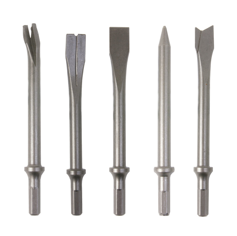 Beitelset lang 175 mm 5-dlg.