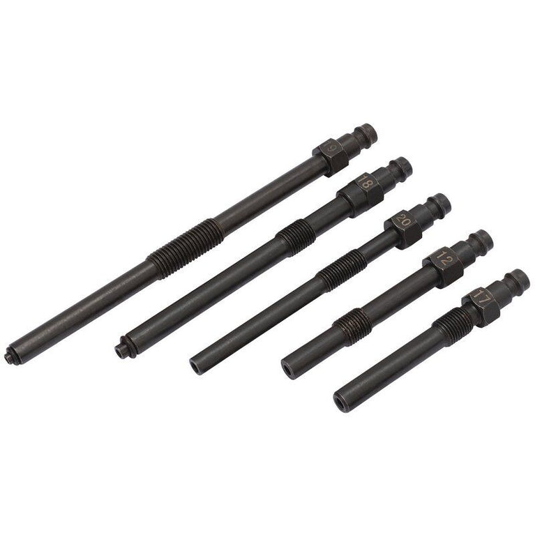 Gloeibougie adapterset, 5dlg, tbv 35877+35878+35886