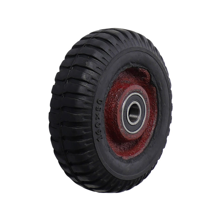 Los wiel 160 x 50mm massief rubber-0