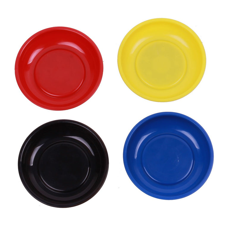 Magneet schotel set 4 delig plastic-0