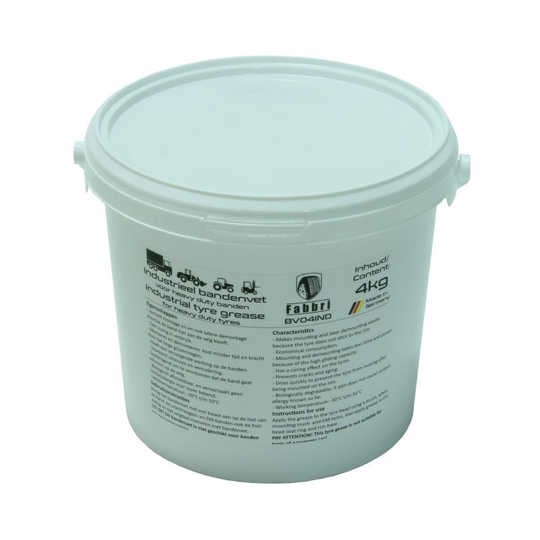 Bandenvet industrieel licht rood 4kg-0