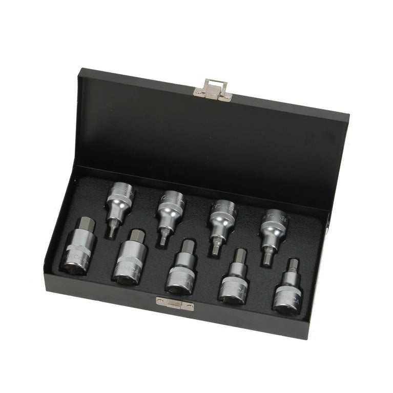 Inbusdoppenset 1/2" 9 delig-0