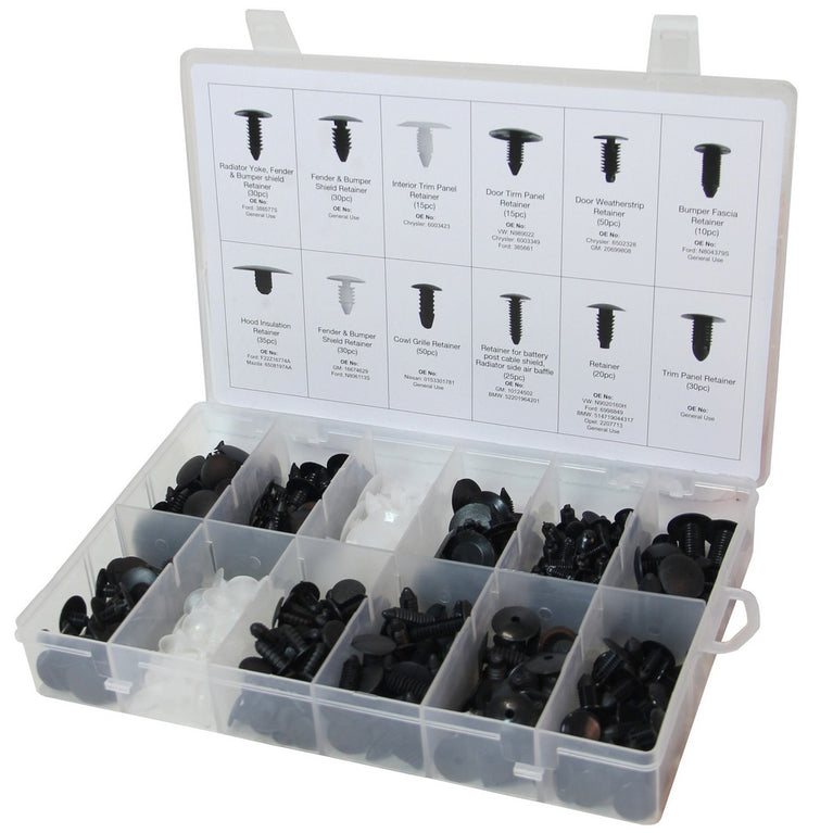 Bevestigingspluggen assortiment 340 delig-0
