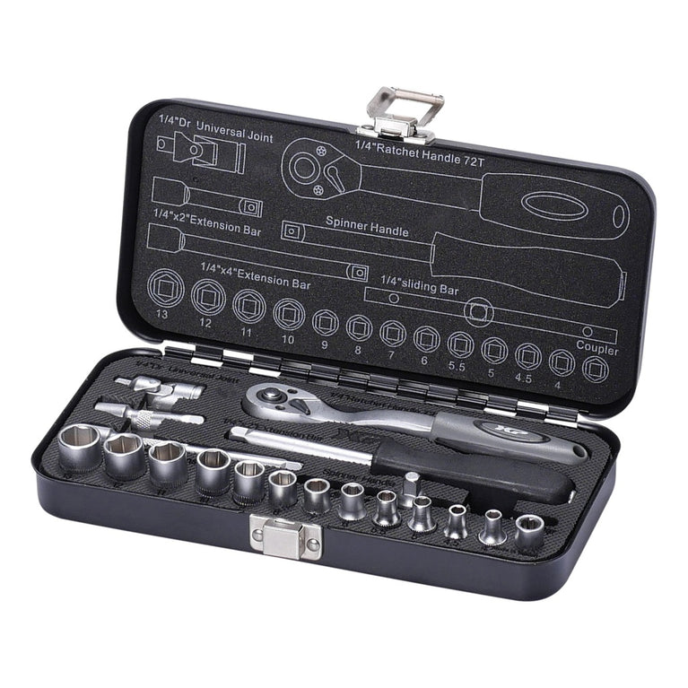 Doppendoos 1/4'' 20 dlg-0