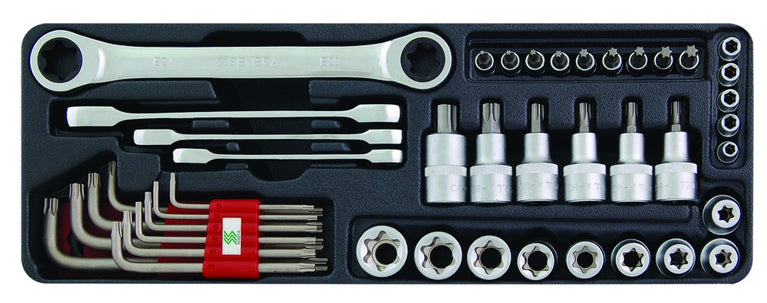 Torx assortimentset 43 dlg-0