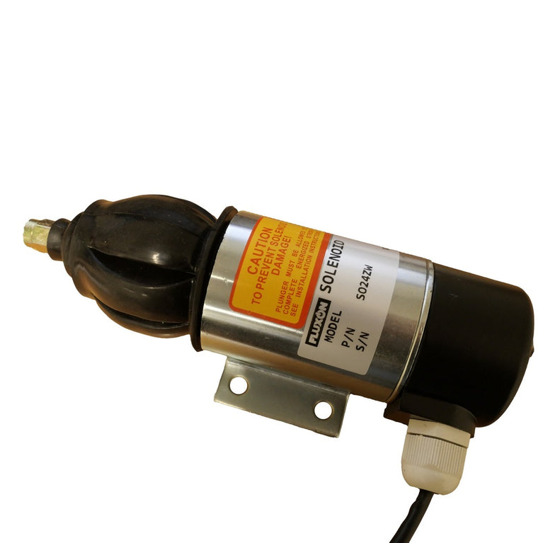Solenoide stopmagneet 24V zware voet-0