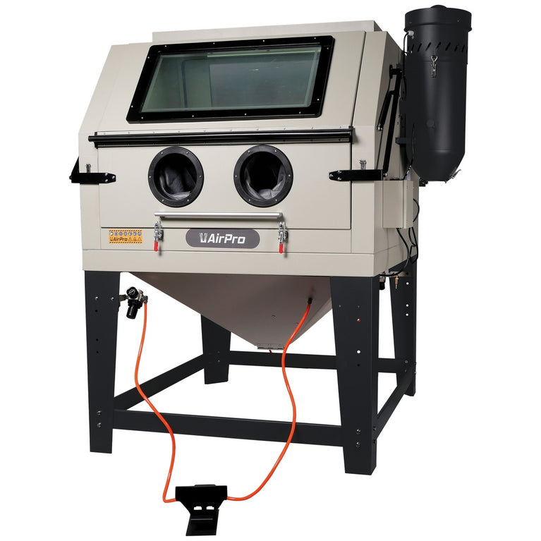 Zandstraalkast 1200L dubbele deur-0