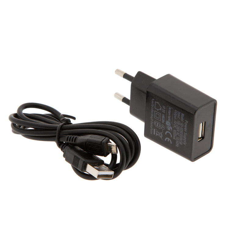 Oplader + USB kabel voor werklampen WL04WB en LB05BAL-0