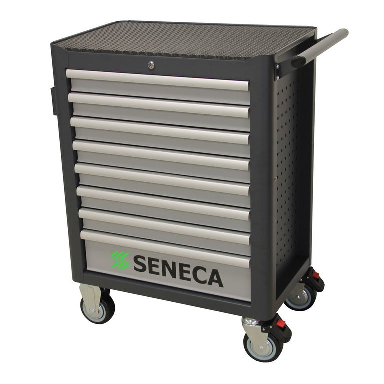 Gereedschapswagen seneca 8 lades grijs-0