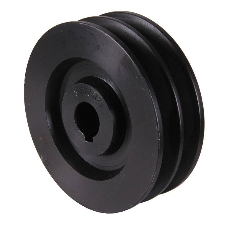 Poelie diameter 80mm gat 24mm B-type dubbel-0