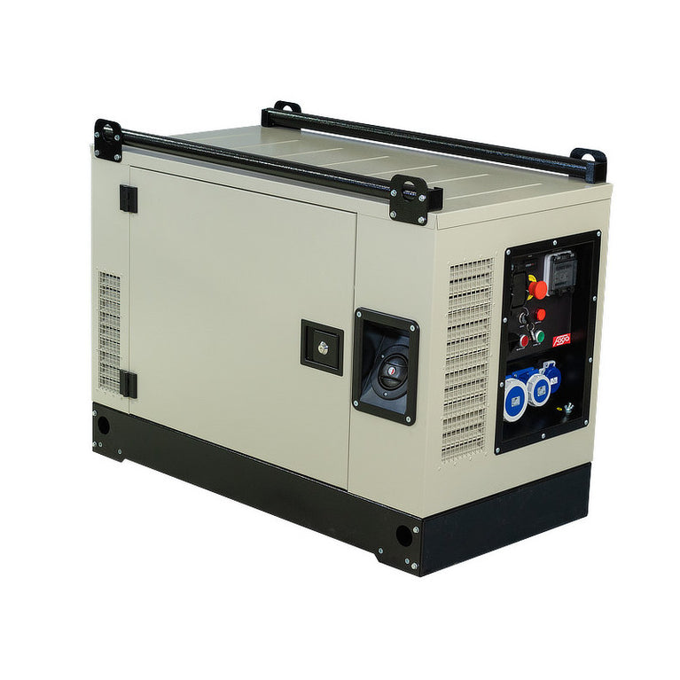 Benzine generator geluidsgedempt 6,2kW Honda motor GX390-0